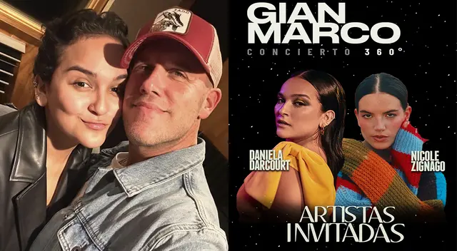 Gian Marco y Daniela Darcourt