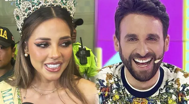 Peluchín se refiere a Luciana Fuster tras su arribo al Perú. Peluchín se refiere a Luciana Fuster tras su arribo al Perú.