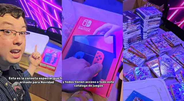 Phillip Chu Joy mostró en sus redes sociales la canasta navideña que le dio a sus trabajadores. Phillip Chu Joy mostró en sus redes sociales la canasta navideña que le dio a sus trabajadores.