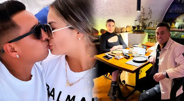 Christian Cueva sorprendió a su esposa en su aniversario.