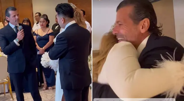 Papá de Cassandra Sánchez los sorprende con un discurso.