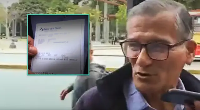 Adulto mayor no pudo disimular su molestia y sorpresa al saber que obtuvo del Fonavi 42 soles. Adulto mayor no pudo disimular su molestia y sorpresa al saber que obtuvo del Fonavi 42 soles.