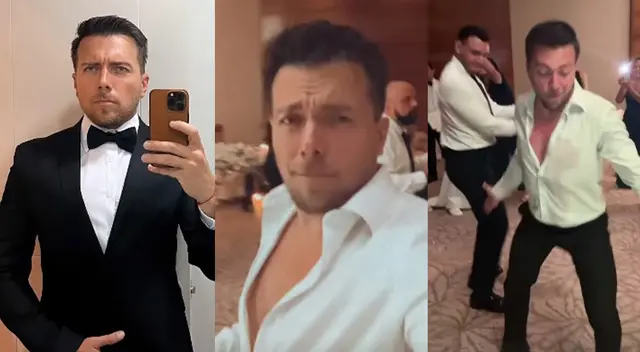 Julián Zucchi se robó el show en la boda de Cassandra Sánchez y Deyvis Orosco. Julián Zucchi se robó el show en la boda de Cassandra Sánchez y Deyvis Orosco.