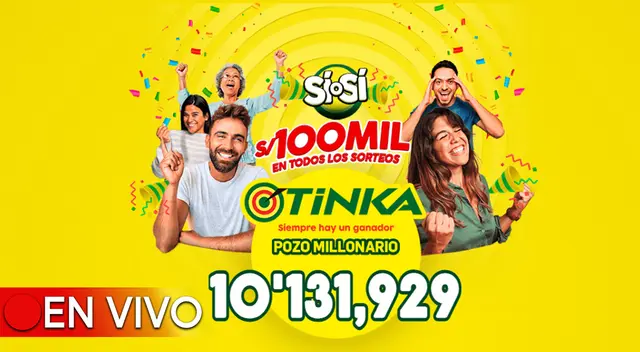 El pozo millonario de la Tinka se sorteó este domingo 24 de diciembre a las 10:50 p.m.