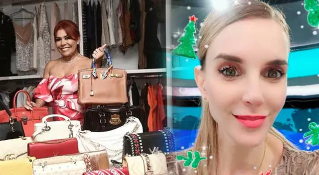 Juliana Oxenford sorprendió a mandarle mensaje navideño a Magaly Medina.