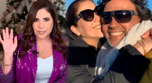 Andrea Llosa pasará Navidad con quien fue su esposo por 16 años.