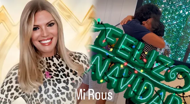 Jessica Newton tiene consideración con su trabajadora del hogar en Navidad.