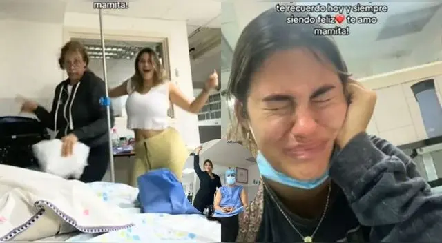 Joven pone a bailar a su madre antes de su cirugía, pero tiene trágico final y en TikTok lloran.