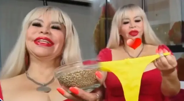 Susy Díaz muestra sus cábalas para recibir el 2024.