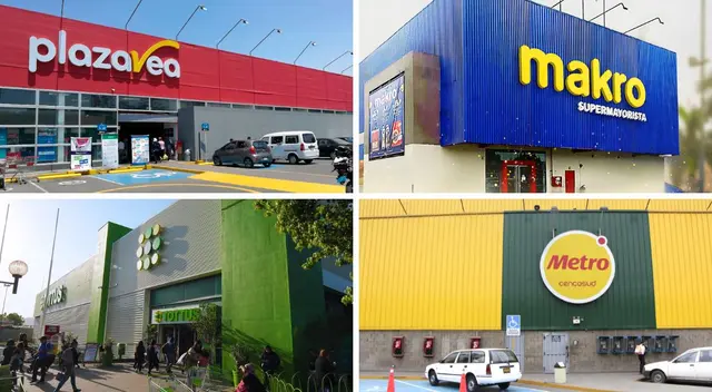Conoce los horarios de apertura y cierre de los principales supermercados del Perú este 1 y 2 de enero de 2024. Conoce los horarios de apertura y cierre de los principales supermercados del Perú este 1 y 2 de enero de 2024.