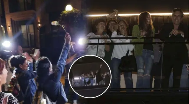 Patricio Suárez Vértiz vive emotivo momento con fans de Pedro Suárez Vértiz.