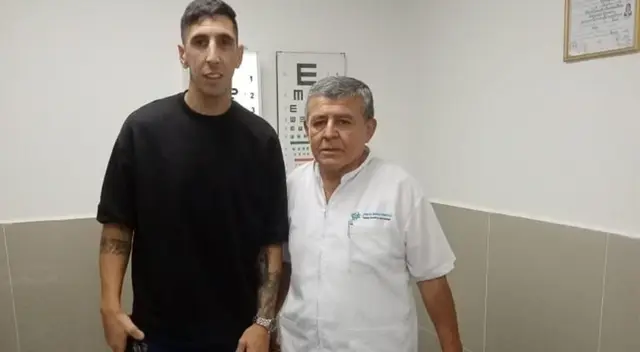 Dorregaray pasó ayer los exámenes médicos correspondientes