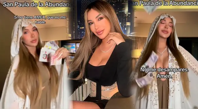 Paula Manzanal se viraliza en redes con su divertido rezo. Paula Manzanal se viraliza en redes con su divertido rezo.