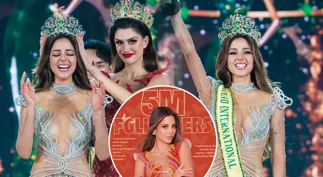 Luciana Fuster cierra con broche de oro el año y alcanza los 5  millones de seguidores.