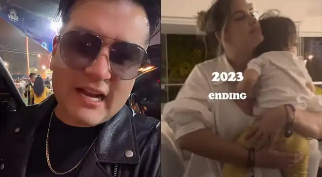 Cassandra Sánchez recibió el 2024 sin la compañía de su esposo Deyvis Orosco.