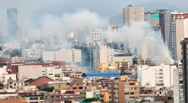 Incendio ocurrió la tarde de este primero de enero en pleno inicio de Año Nuevo.