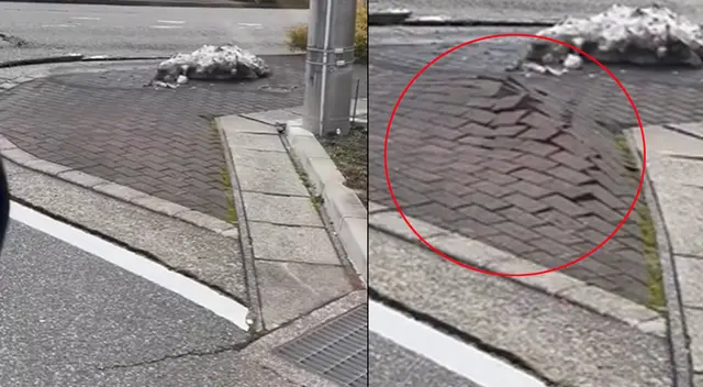 Sorprendentes imágenes tras terremoto en Japón se hizo viral en las redes sociales.