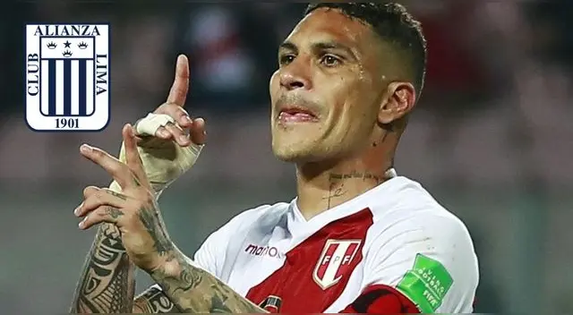 Paolo Guerrero recibiría un primer contacto de Alianza Lima para fichar por el club blanquiazul.