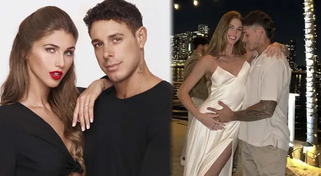 Hugo García y la vez que respondió sobre la idea de tener un hijo con Alessia Rovegno.