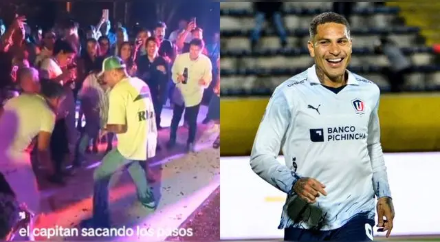 Paolo Guerrero la rompió bailando en su fiesta de cumpleaños número 40 en Lima.