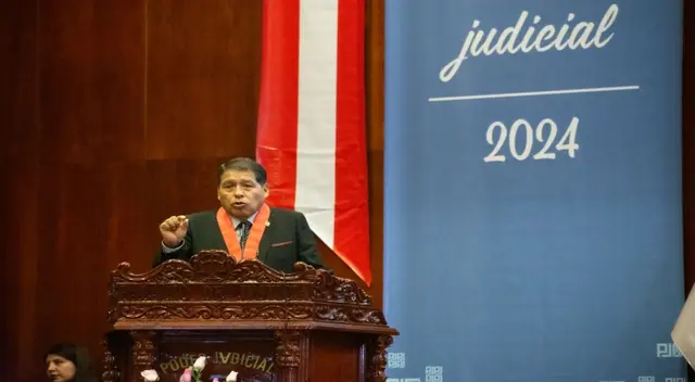 Presidente de la Corte Superior Nacional, Octavio César Sahuanay Calsín destacó labor en el inicio del Año Judicial Presidente de la Corte Superior Nacional, Octavio César Sahuanay Calsín destacó labor en el inicio del Año Judicial