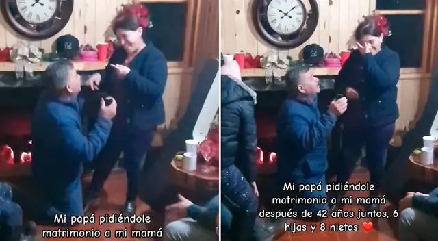 La tierna escena se hizo viral en TikTok. La tierna escena se hizo viral en TikTok.