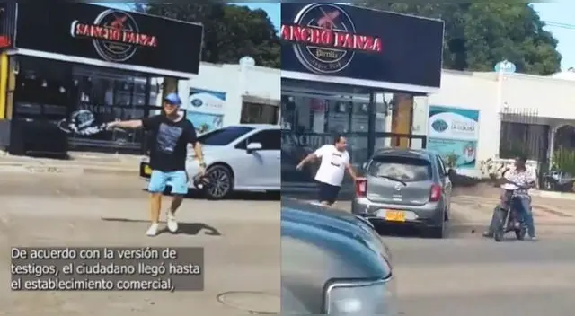 Joven reclama su liquidación y su exjefe lo atropella por la espalda