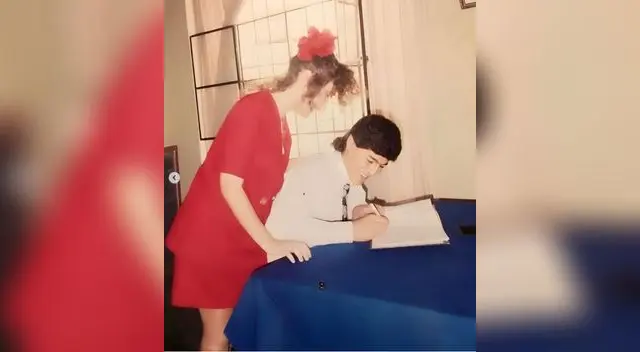 Sergio Ibarra renovó sus votos matrimoniales con su esposa.