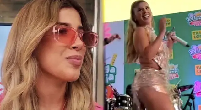 Yahaira Plasencia alborota las redes tras cantar cumbia en reciente evento.