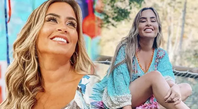 Ethel Pozo presume dos fotos de sus vacaciones en Colombia y usuarios la elogian.