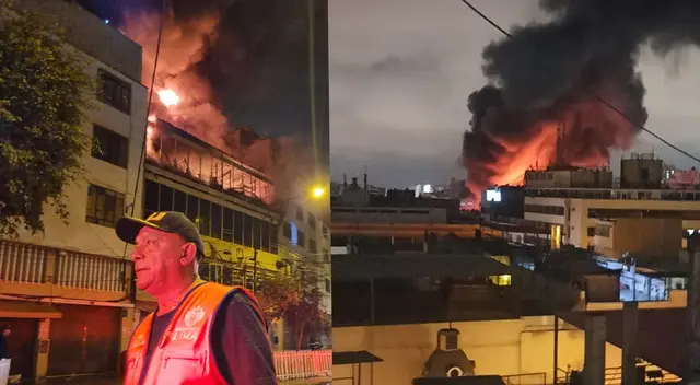 Incendio en Mesa Redonda