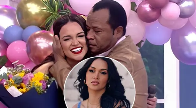 Angie Arizaga preocupada por el delicado estado de salud de su padre. Angie Arizaga preocupada por el delicado estado de salud de su padre.