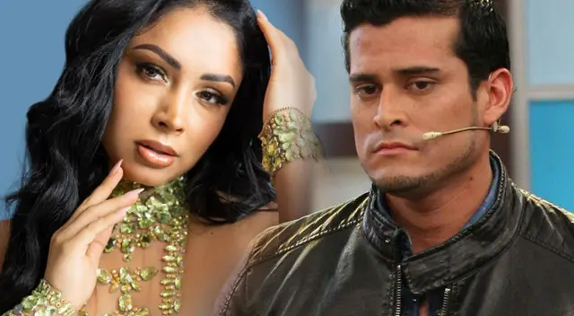 Pamela Franco enfurece con Christian Domínguez y su hija.