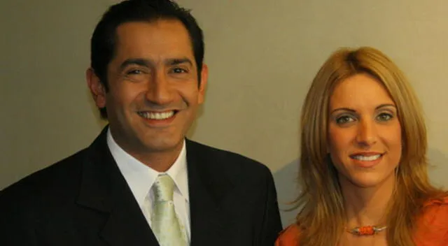 Juliana Oxenford y Álvaro Ugaz se conocieron en las instalaciones de ATV.  