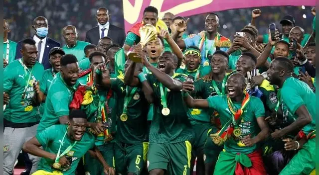 Senegal es el último campeón de la Copa Africana venció en penales 4-2 Egipto Senegal es el último campeón de la Copa Africana venció en penales 4-2 Egipto