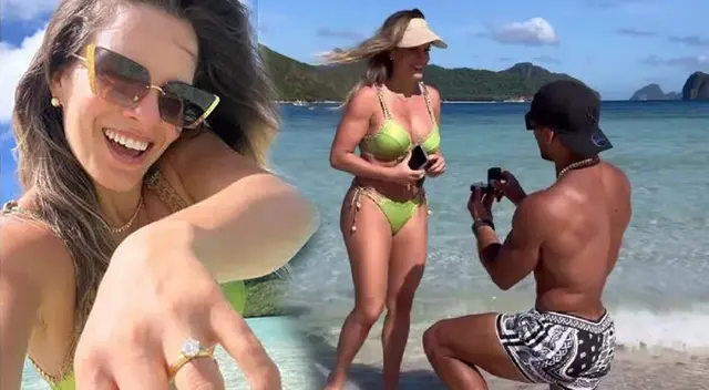 Said Palao le propuso matrimonio a Alejandra Baigorria en Filipinas. Said Palao le propuso matrimonio a Alejandra Baigorria en Filipinas.