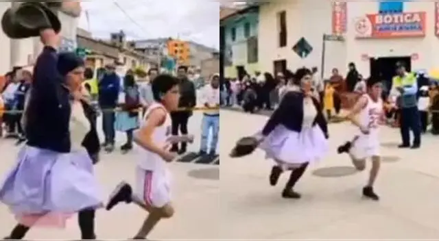Madre acompaña a su hijo hasta llegar a la meta en maratón y escena conmueve en TikTok.