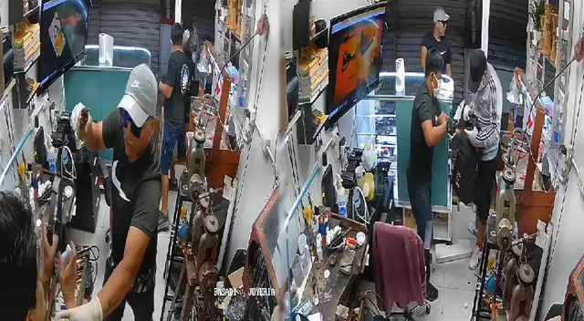 Roban joyería en mercado de Magdalena y ladrones se dan a la fuga con todo el botín.