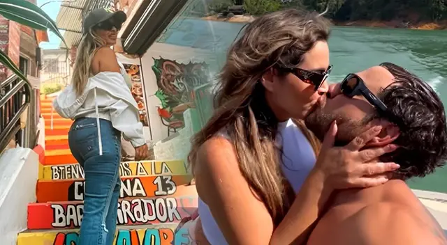 Ethel Pozo revela por qué viajó a Colombia con Julián Alexander.