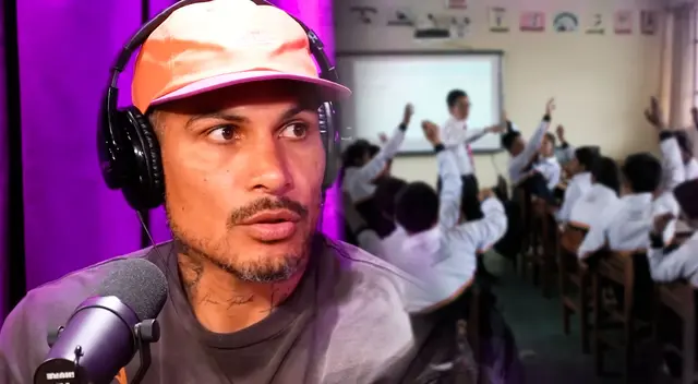 Paolo Guerrero contó parte de su etapa escolar.