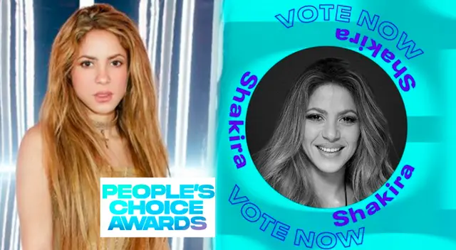 Shakira tiene fuerte competencia en los People's Choice Awards.