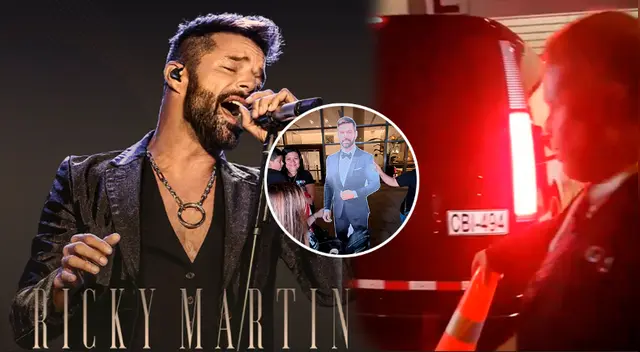 Ricky Martin ya está en Lima para su concierto del 19 de enero.