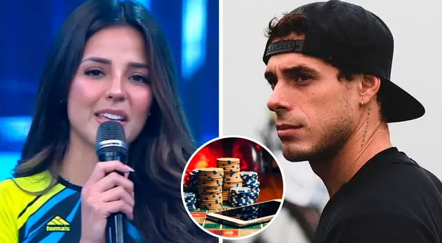 Luciana Fuster y Hugo García son acosados para promocionar casinos online