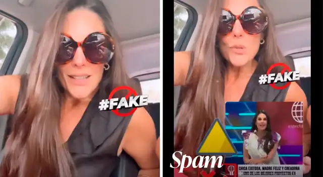 Rebeca Escribens denuncia suplantación de su imagen en estafas en línea Rebeca Escribens denuncia suplantación de su imagen en estafas en línea