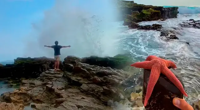 Conoce playa Colorado ubicado en Huacho con hermosas aguas cristalinas.