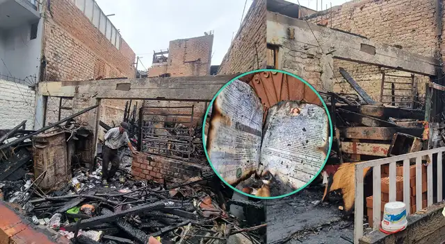 Familias lo pierden todo en terrible incendio en vivienda de El Rímac.
