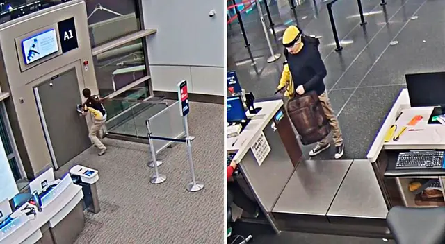 El incidente ocurrió en el Aeropuerto de Salt Lake City cuando el hombre había perdido su vuelo. El incidente ocurrió en el Aeropuerto de Salt Lake City cuando el hombre había perdido su vuelo.