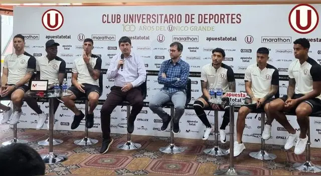 Universitario presentó a sus nuevos fichajes para la temporada 2024.
