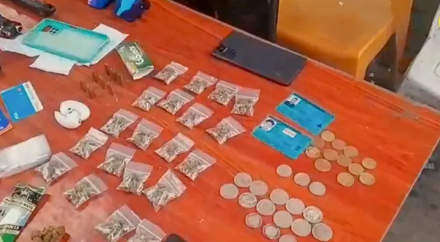 Esto fue lo que se incautó en el operativo que tuvo lugar en Las Malvinas. Esto fue lo que se incautó en el operativo que tuvo lugar en Las Malvinas.