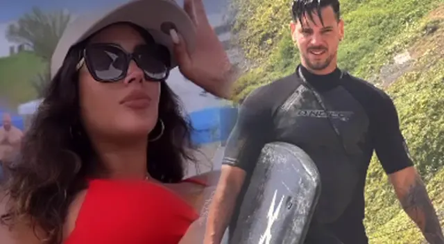 Melissa Paredes y Anthony Aranda se lucen haciendo la misma actividad el fin de semana.